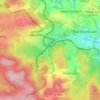 Mappa topografica Röthenbach, altitudine, rilievo