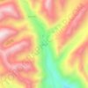 Mappa topografica Quio, altitudine, rilievo