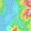 Mappa topografica Sottocastello, altitudine, rilievo