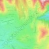 Mappa topografica Contrada Confini, altitudine, rilievo