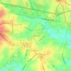 Mappa topografica Gardner Wood, altitudine, rilievo