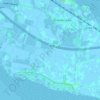 Mappa topografica Gawege, altitudine, rilievo