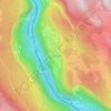 Mappa topografica Grand Tare, altitudine, rilievo