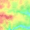 Mappa topografica La Chauvelière, altitudine, rilievo