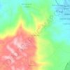 Mappa topografica Malabnig, altitudine, rilievo