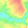 Mappa topografica Sure, altitudine, rilievo