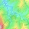 Mappa topografica Sous la Lauze, altitudine, rilievo
