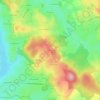 Mappa topografica Le Brûlé, altitudine, rilievo
