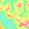Mappa topografica Sector Palo Seco, altitudine, rilievo