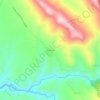 Mappa topografica Retamosa, altitudine, rilievo