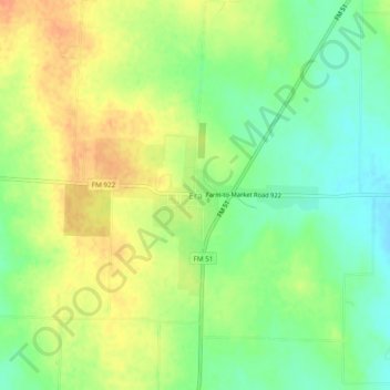 Mappa topografica Era, altitudine, rilievo