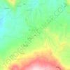 Mappa topografica Ceci, altitudine, rilievo
