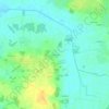 Mappa topografica La Turcaudais, altitudine, rilievo
