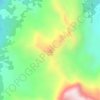 Mappa topografica Verde, altitudine, rilievo