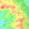Mappa topografica Largnac, altitudine, rilievo