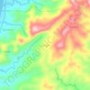 Mappa topografica Lawigan, altitudine, rilievo