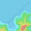 Mappa topografica Solo Point, altitudine, rilievo