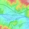 Mappa topografica Hedemünden, altitudine, rilievo