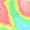 Mappa topografica Sugarite, altitudine, rilievo