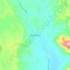 Mappa topografica Mount Perry, altitudine, rilievo