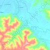 Mappa topografica Ríochico, altitudine, rilievo