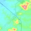 Mappa topografica La Pila, altitudine, rilievo