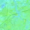 Mappa topografica Lake Smith, altitudine, rilievo