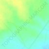 Mappa topografica Roswell Lake Dam, altitudine, rilievo