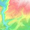 Mappa topografica Βραδέτο, altitudine, rilievo