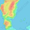 Mappa topografica Lanvernazal, altitudine, rilievo