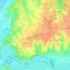 Mappa topografica Montaplan, altitudine, rilievo