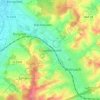Mappa topografica Gosseltshausen, altitudine, rilievo