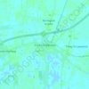 Mappa topografica St John's Highway, altitudine, rilievo