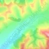 Mappa topografica Mătrici, altitudine, rilievo