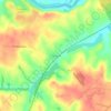 Mappa topografica Fort Motte, altitudine, rilievo