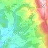 Mappa topografica San Fitoiro, altitudine, rilievo