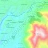 Mappa topografica San Luis, altitudine, rilievo