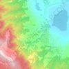 Mappa topografica Massa Sabbioni, altitudine, rilievo