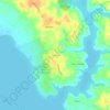 Mappa topografica Mackall, altitudine, rilievo