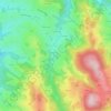 Mappa topografica Carré, altitudine, rilievo