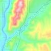 Mappa topografica White Bird, altitudine, rilievo