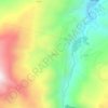 Mappa topografica Petek, altitudine, rilievo