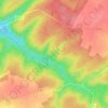 Mappa topografica La Combe au Loup, altitudine, rilievo