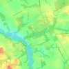 Mappa topografica Homes Mills, altitudine, rilievo