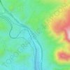 Mappa topografica Cajon, altitudine, rilievo