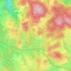 Mappa topografica Le Haut Tronchet, altitudine, rilievo