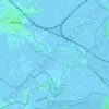 Mappa topografica De Horn, altitudine, rilievo