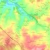 Mappa topografica Le Combeau, altitudine, rilievo