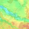 Mappa topografica Les Prés du Moulin, altitudine, rilievo