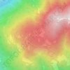 Mappa topografica Alpe Pescia, altitudine, rilievo